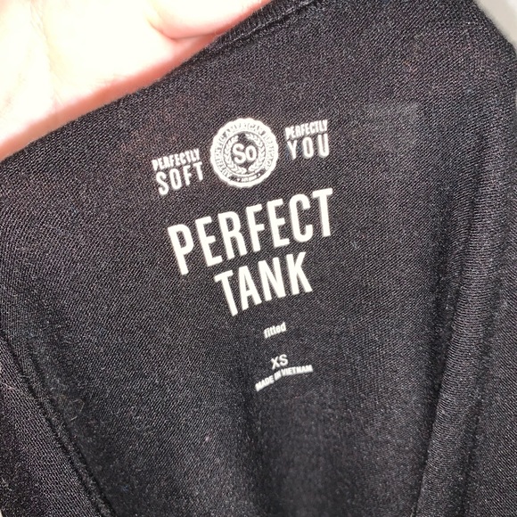 Black Perfect Tank from SO - Picture 3 of 3